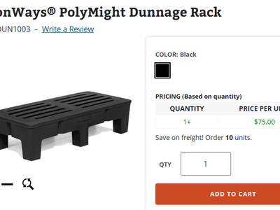 New MasonWays PolyMight Dunnage Rack - DUN1003