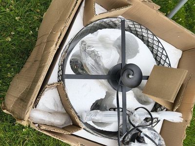 2 Crystal chandeliers new in boxes,
