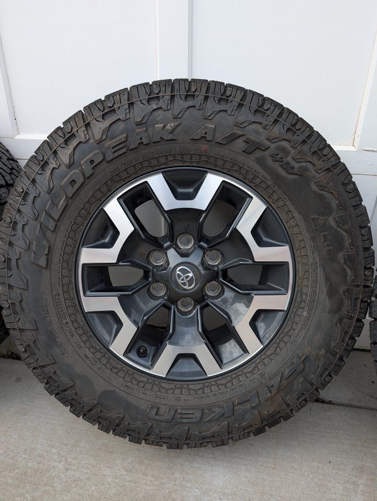 Falken Wildpeak AT4Ws on TRD offroad rims