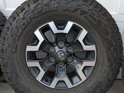 Falken Wildpeak AT4Ws on TRD offroad rims