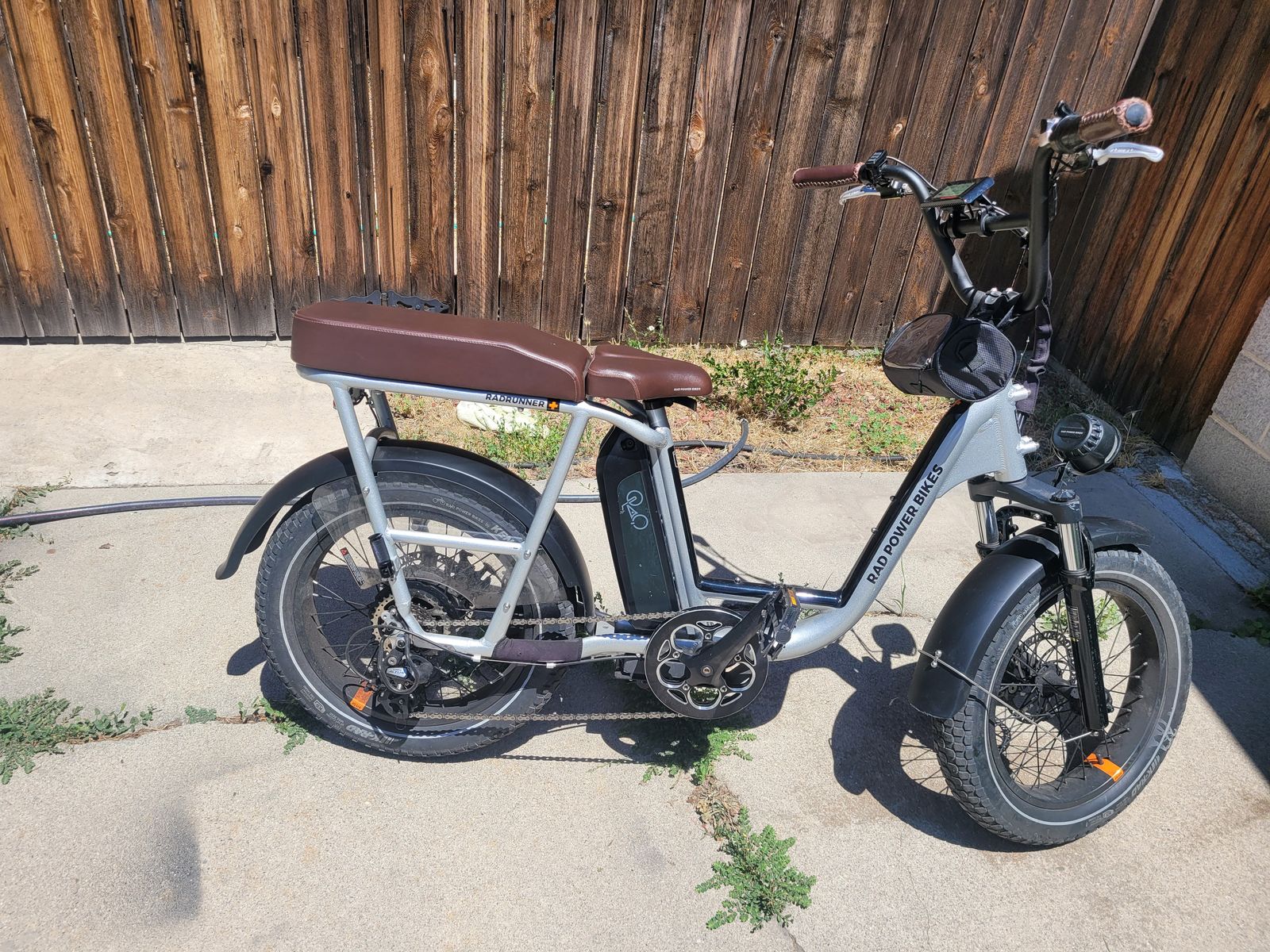 RadRunner Plus Silver EBike E-Bike Rad