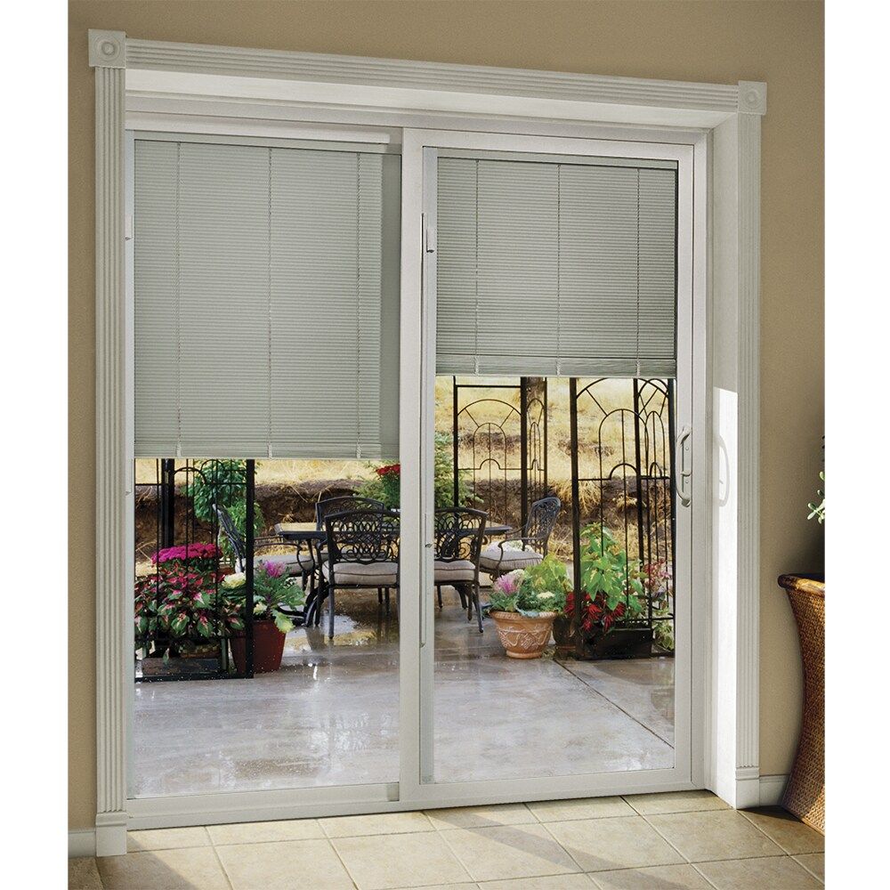 Brand New - Renewal by Anderson 400 Series White Frenchwood Sliding Patio Door