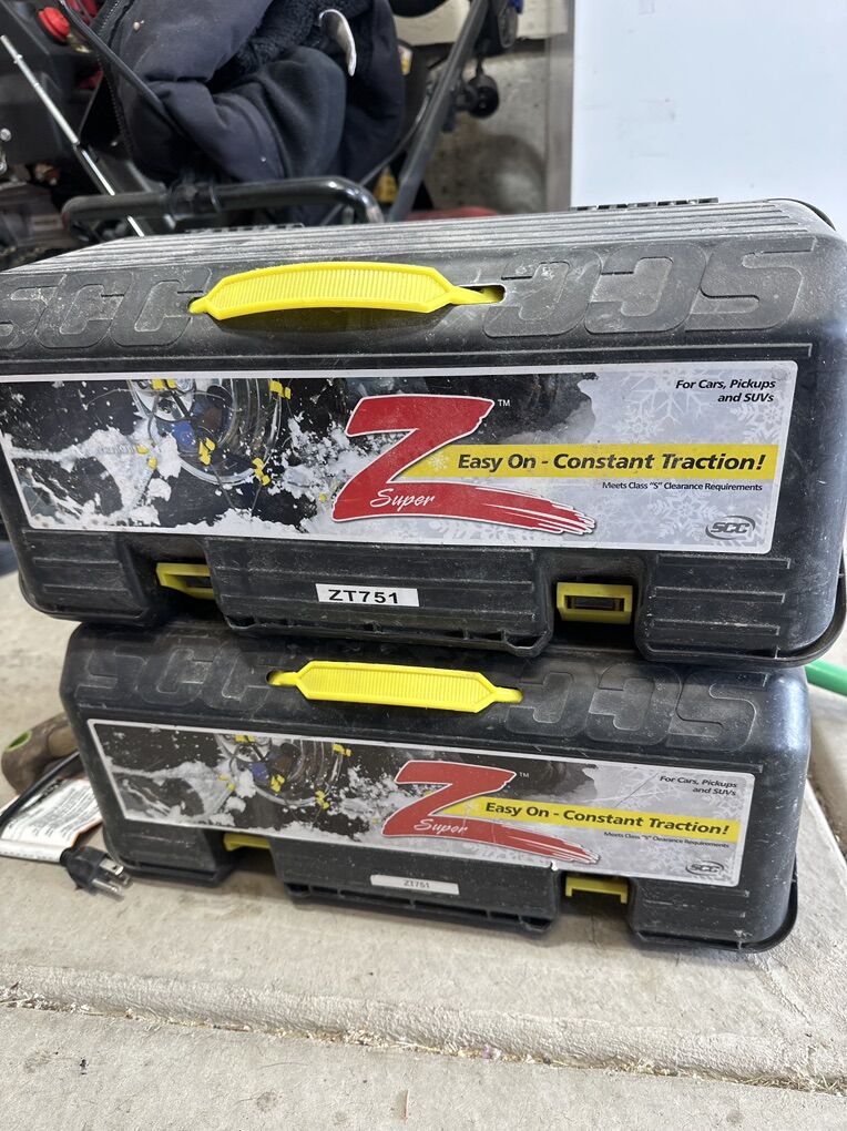 Super Z ZT751 Tire Chains (4 total chains)