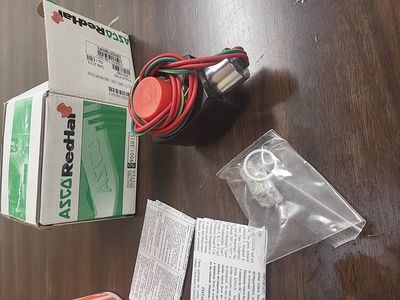 Asco Direct Acting gas shut off valve.