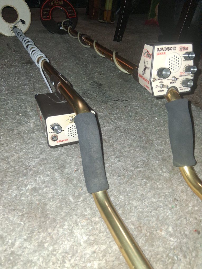 Tesoro Bandido II uMax & Bandido Metal Detectors with Search Coils
