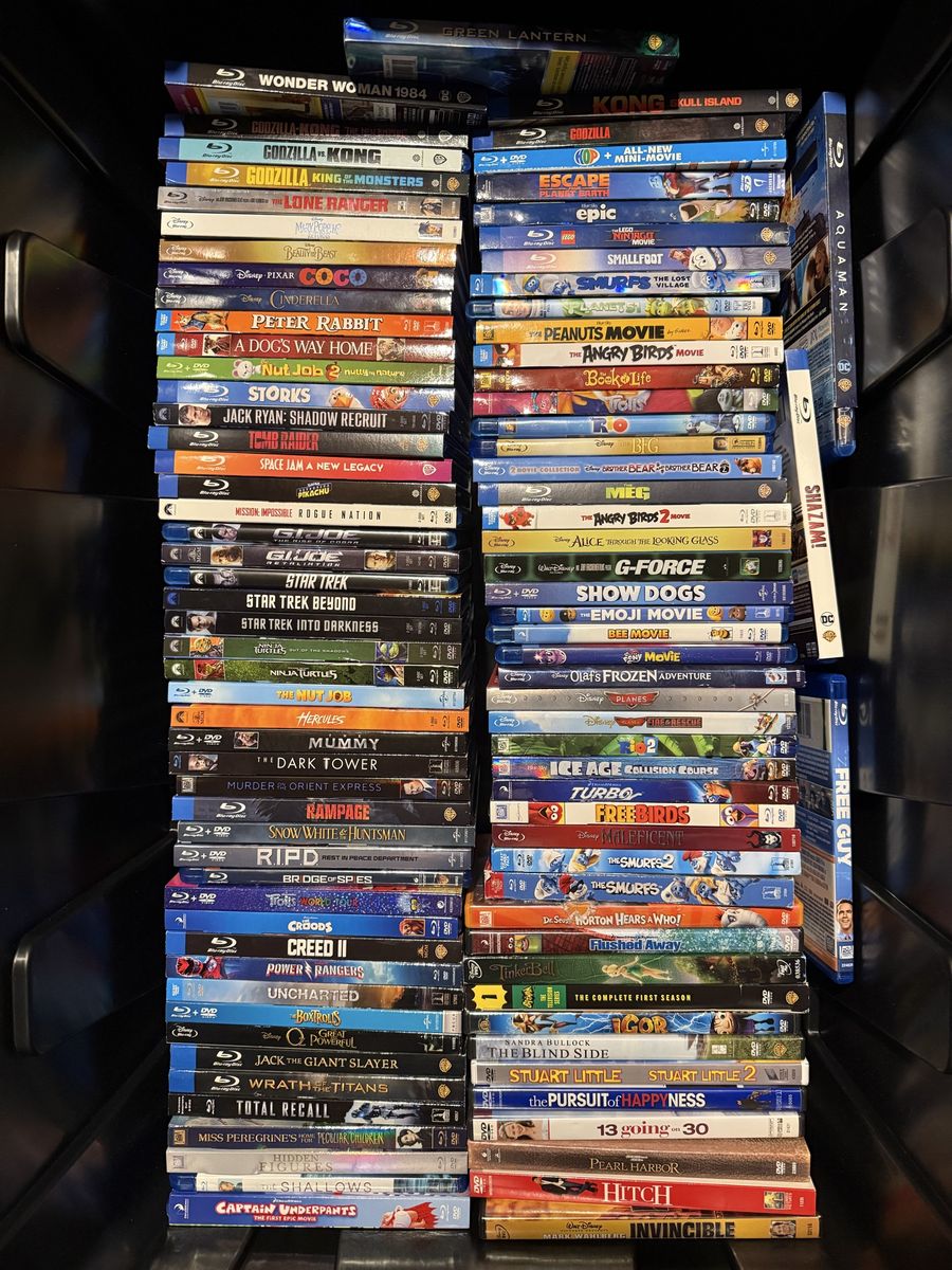 Movie Collection: Blu-ray & DVD Lot