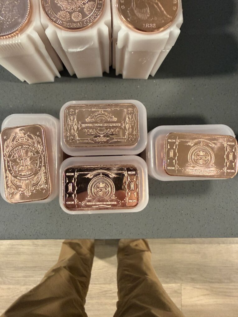 Copper Bars And Rounds