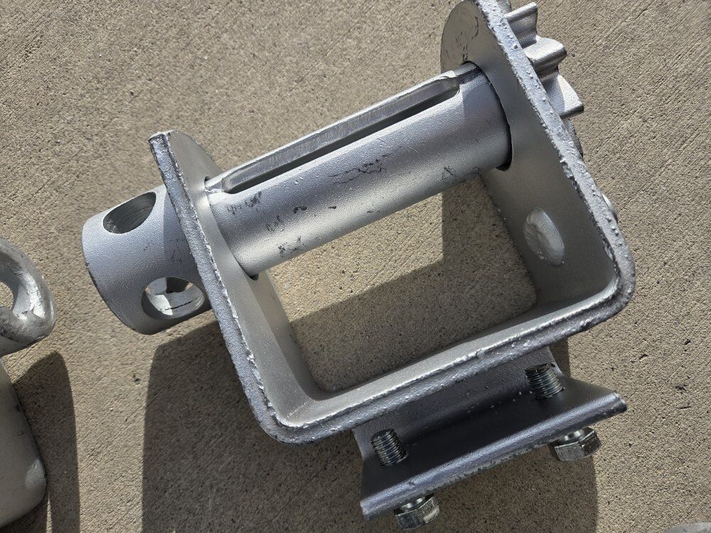 4 inch removable strap buckles