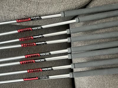 KBS C taper x stiff shafts 3-PW.