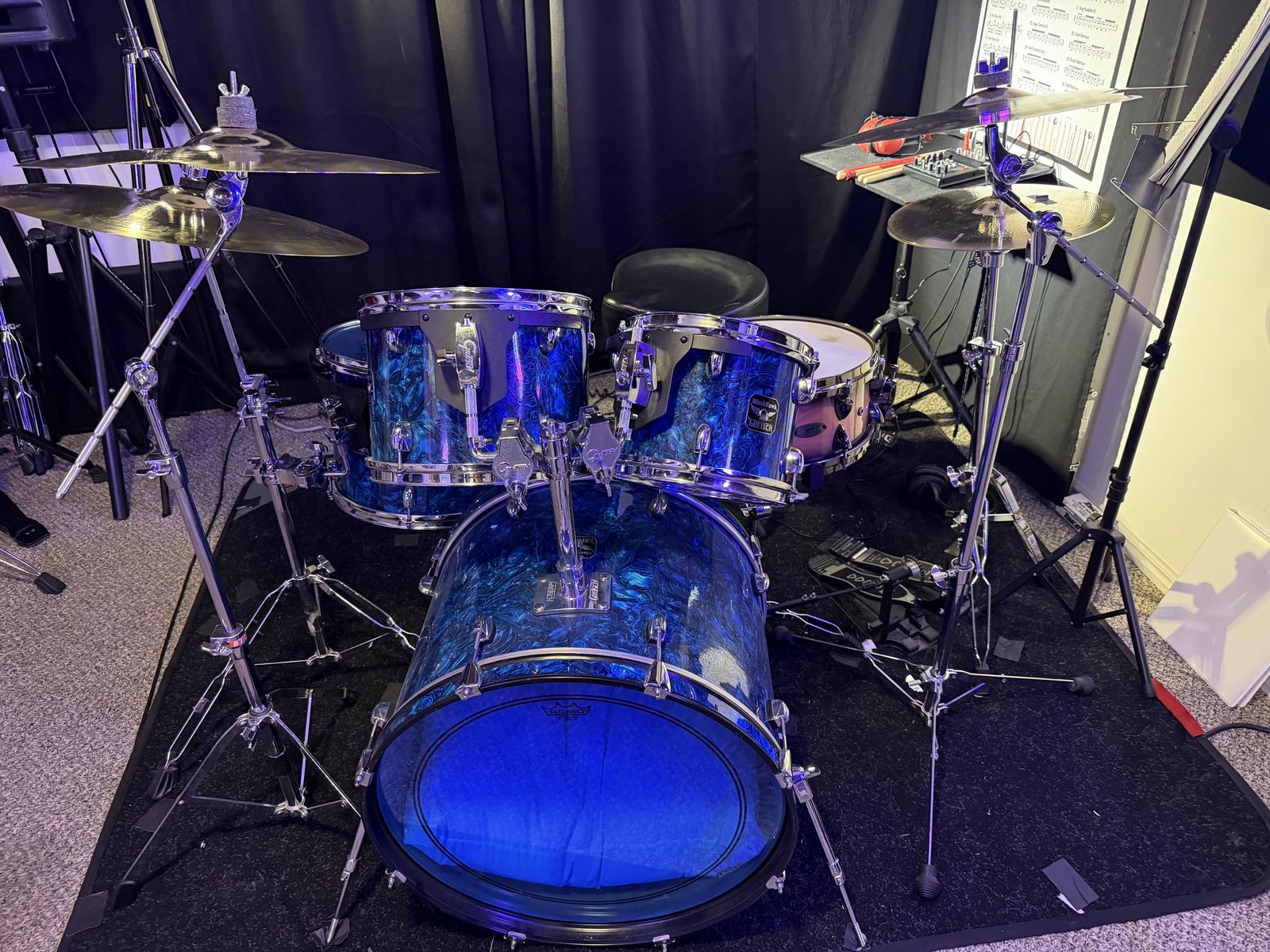 GRETSCH BLACKHAWK 5 PIECE DRUM KIT