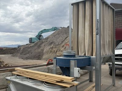Dust Collector with Dump Bin For Sale