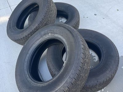 General Grabber HTS 255/70r17 (4 sets)