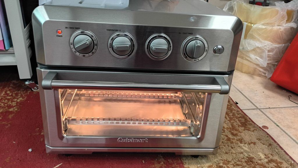 Cuisinart Air Fryer Toaster Oven, 1800W, 8-in-1 wi