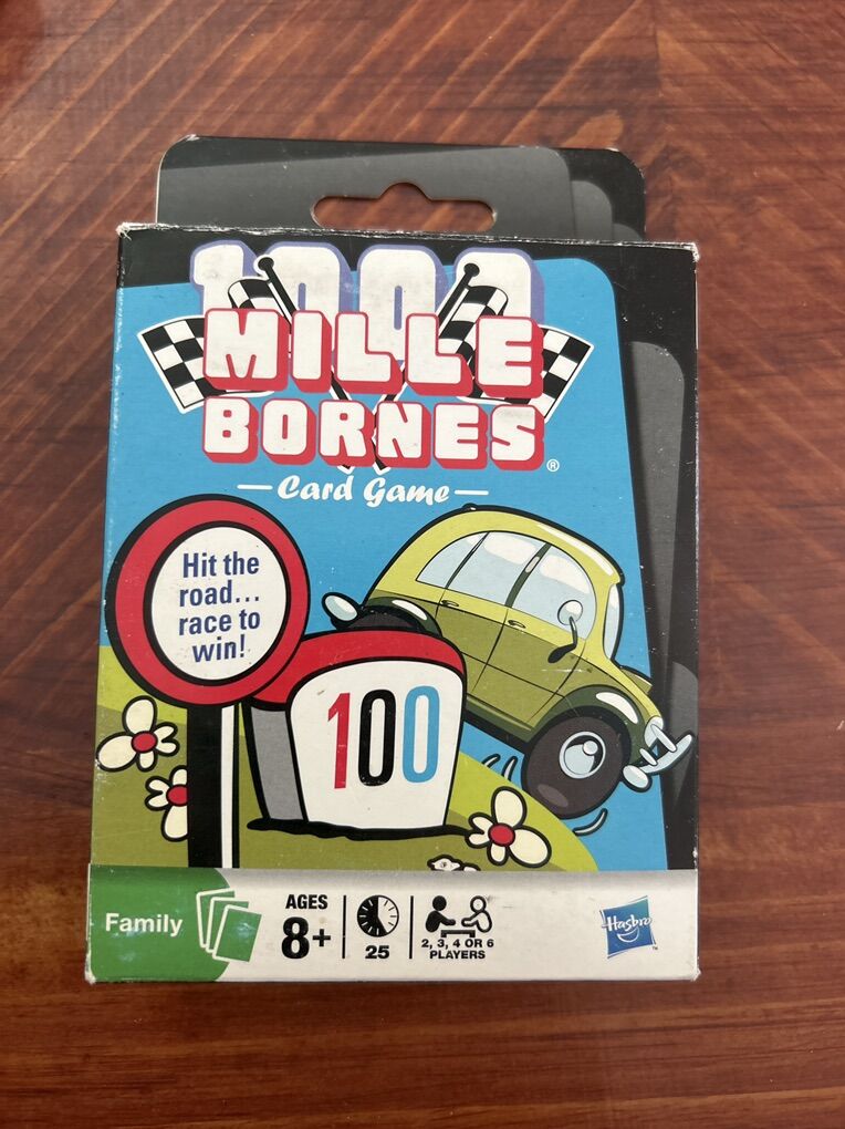 Mille Bornes French Card Game In English Complete