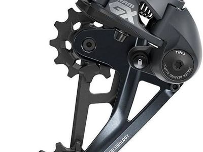 SRAM GX Eagle Lunar 12-Speed MTB Rear Derailleur - Max 52T - Durable Workhorse Performance