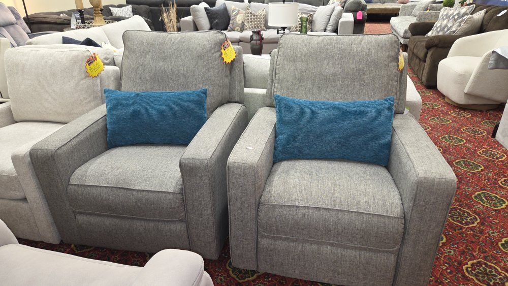 Swivel Glider Recliner Set