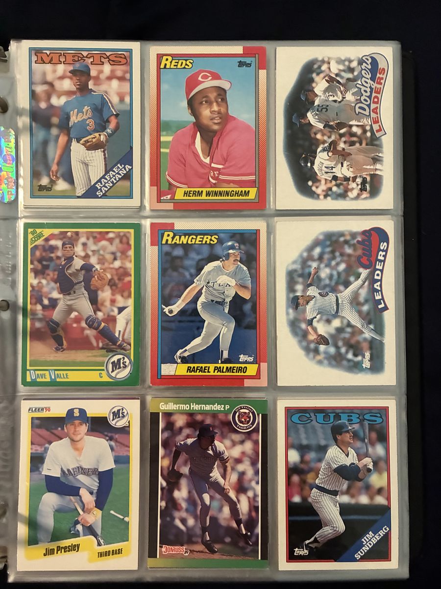 Baseball cards