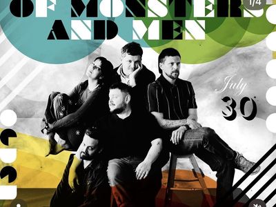 Of Monsters And Men Concert Ticket - July 30th Ogden twilight
