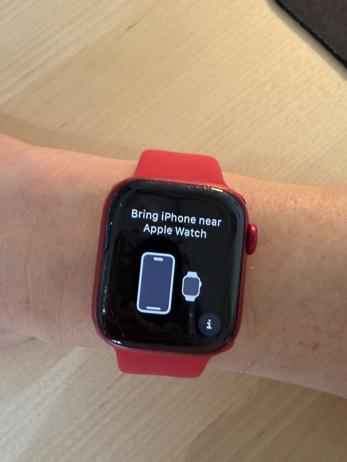 iWatch Series 7 Red 41mm With Box