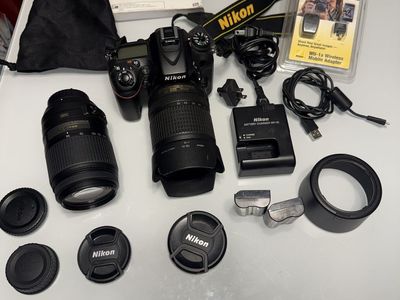 Nikon D7100 DSLR Digital Camera Bundle - 2 Lenses