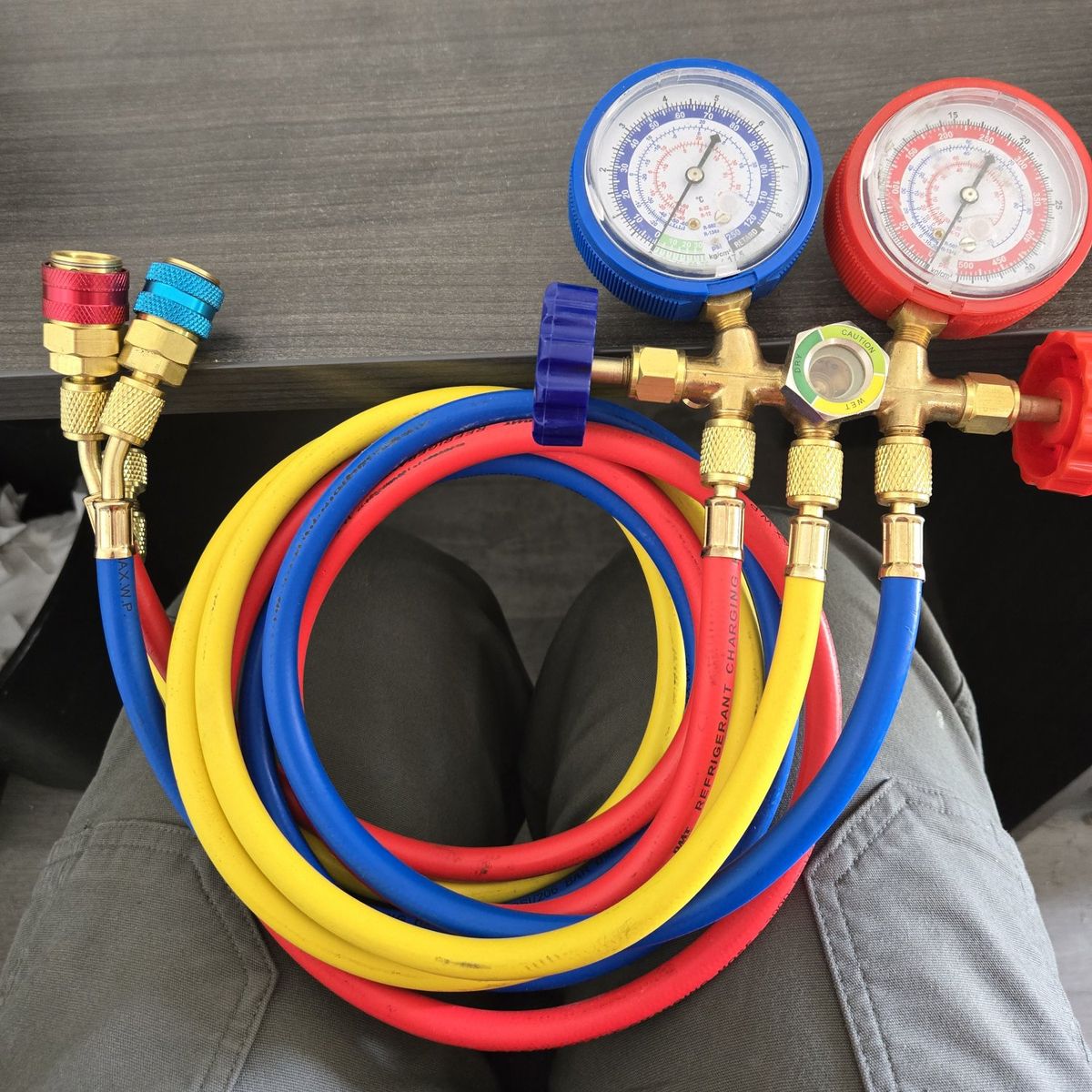 Manifold Gauges Set A/c Tester Service Diagnostic