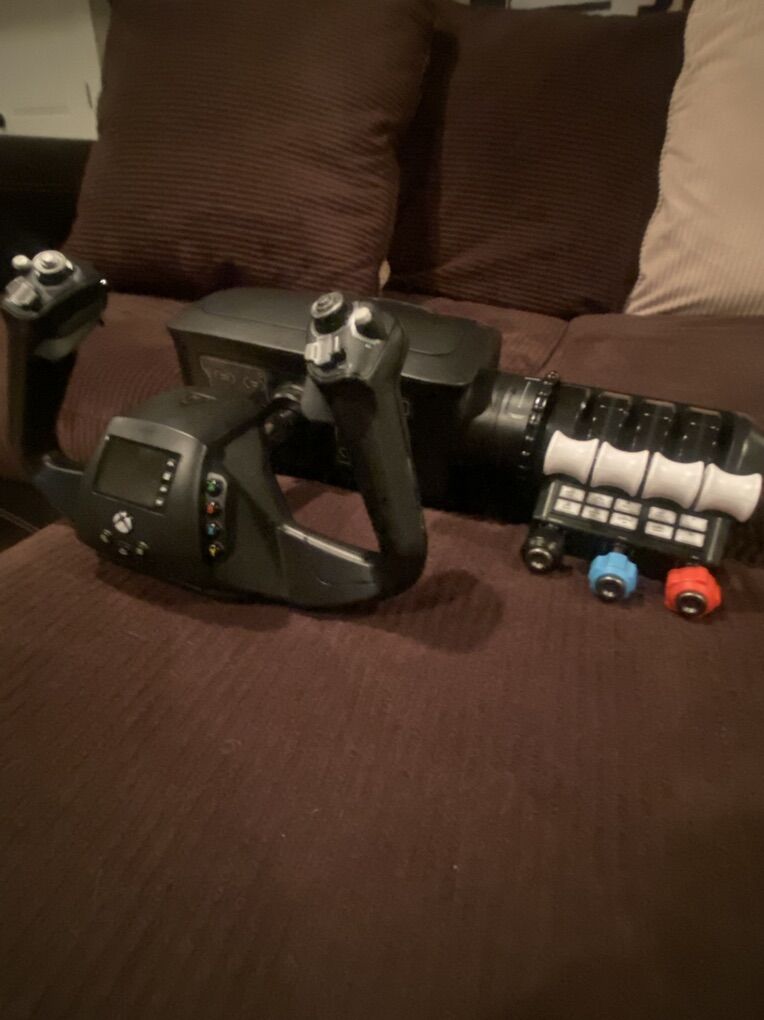 Turtle Beach Velocity universal Flight Controls.