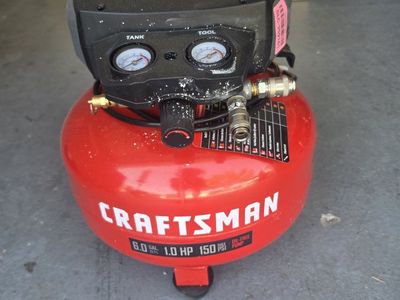 Craftsman 6.0 Gallon 1.0 HP 150 PSI Pancake Air Compressor