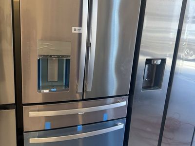 New scratch and dent GE Profile 27.9 cu. ft. 4-Door French Door Refrigerator