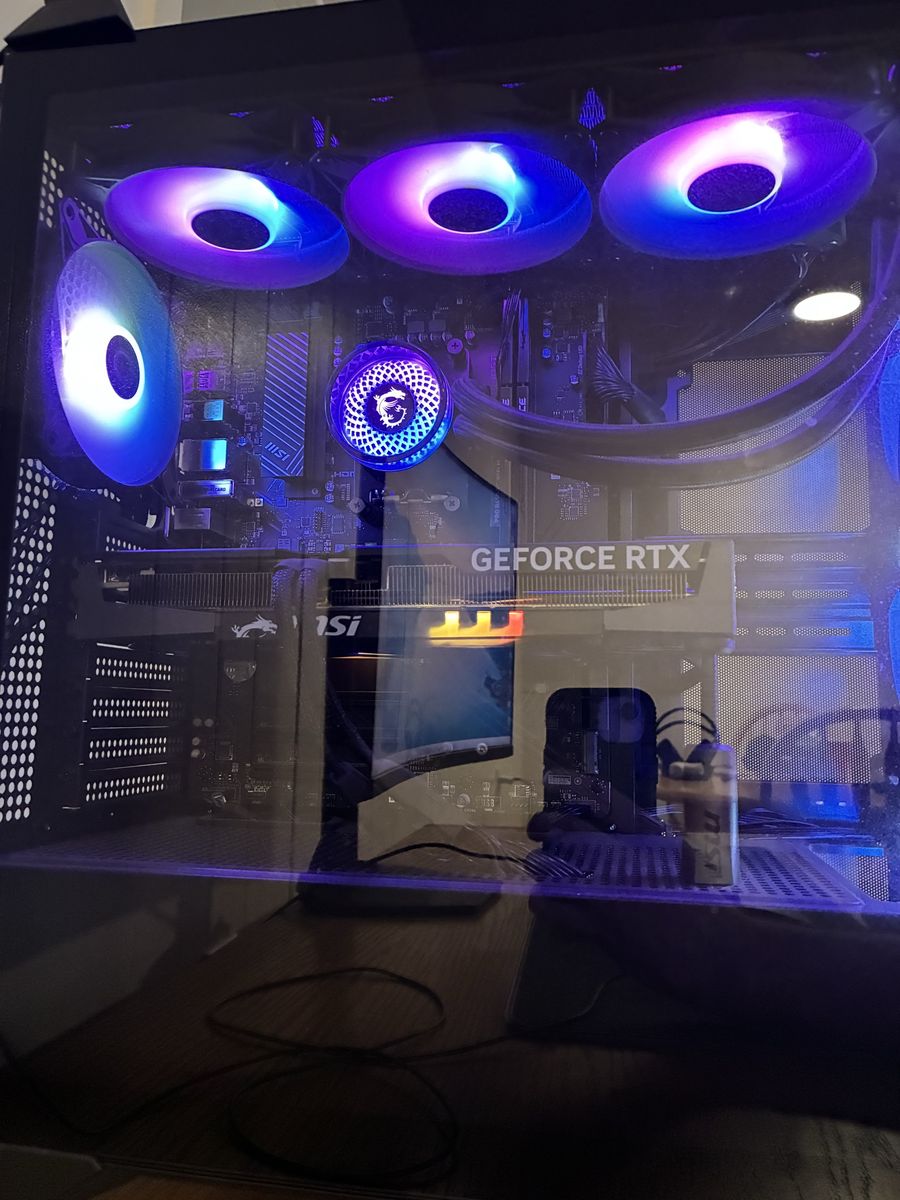 High-End Gaming PC Setup – Ryzen 9 / RTX 5060 Ti
