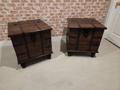 Solid Wood End Tables