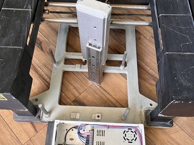 DIY CNC Router Project with Acorn 4-Axis Controller, 3-Axis Motors, and Ball Screw Linear Actuator