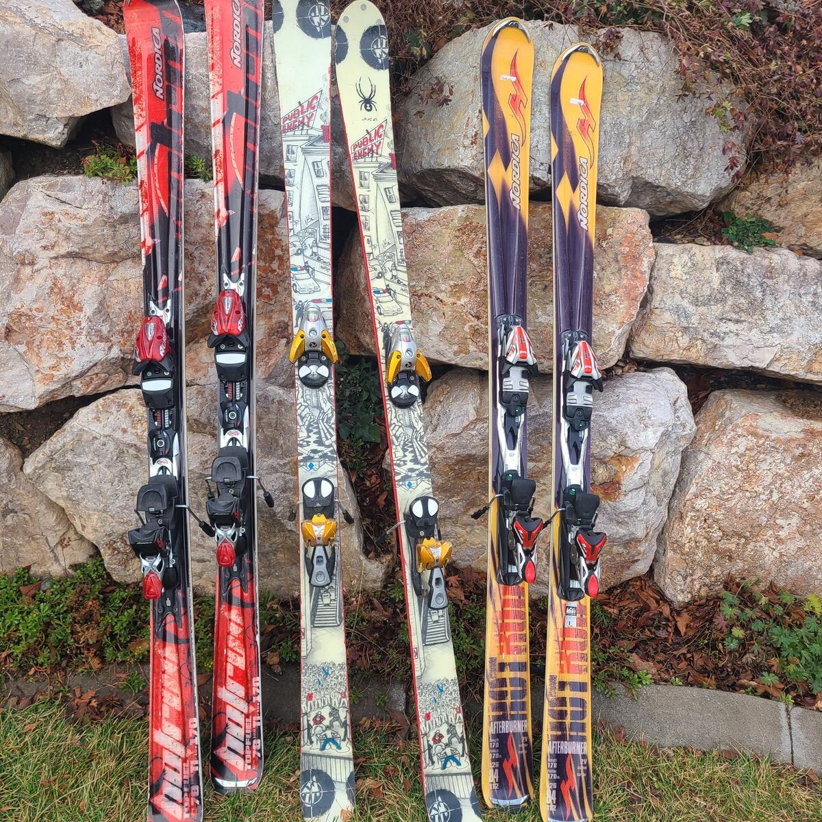 170cm all mountain freestyle style skis