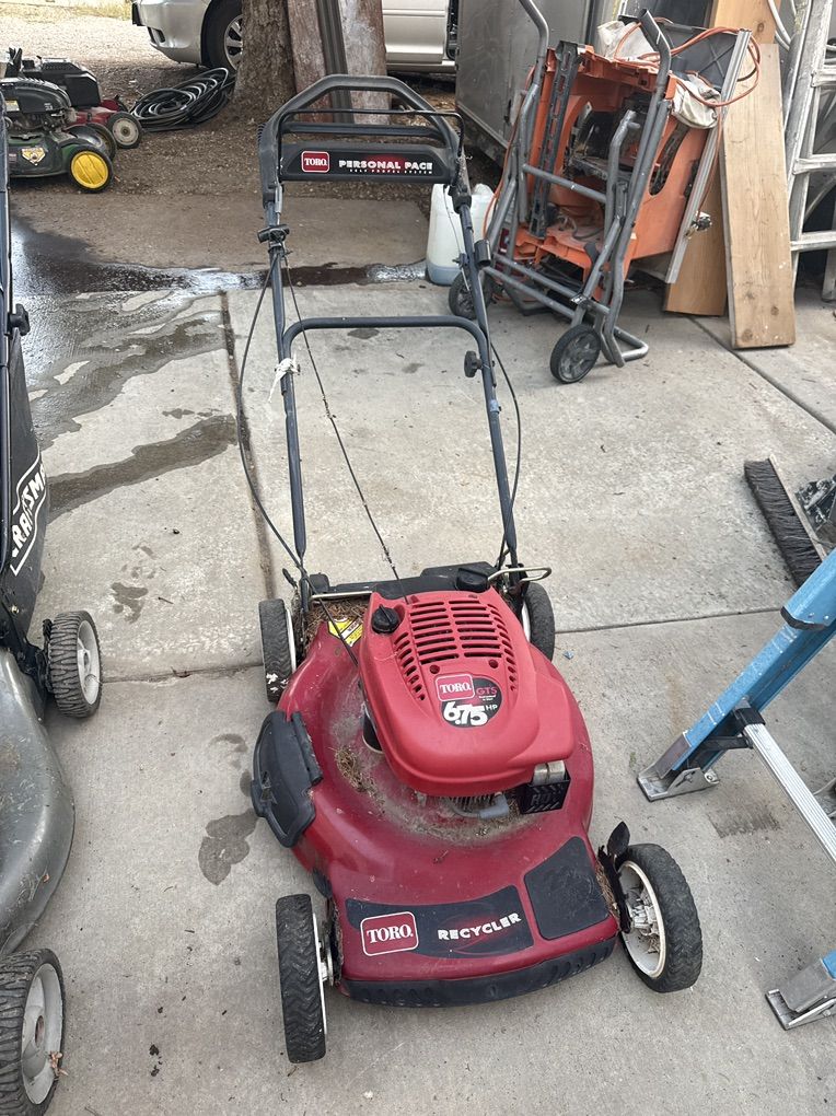 Toro Lawnmower Needs Repair