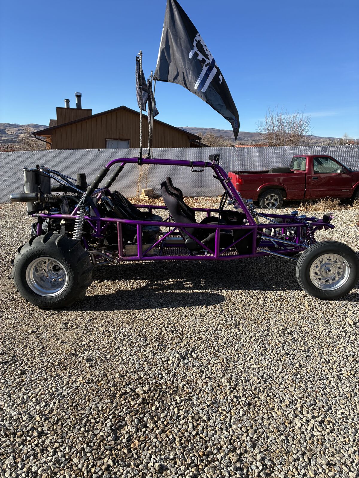 Custom-built four seater sand rail