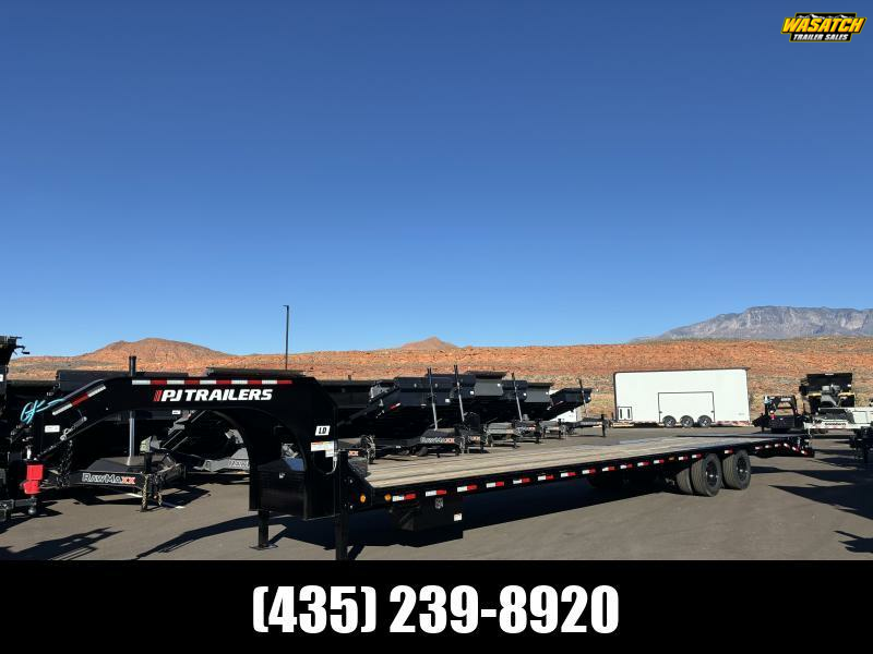 PJ Trailers 8.5X40 20K LD GN LOWPRO FLATDECK WITH DUALS Flatbed Trailer