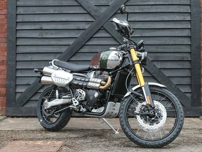 2023 Triumph Scrambler 1200 XE Chrome Edition – 1,264 Miles