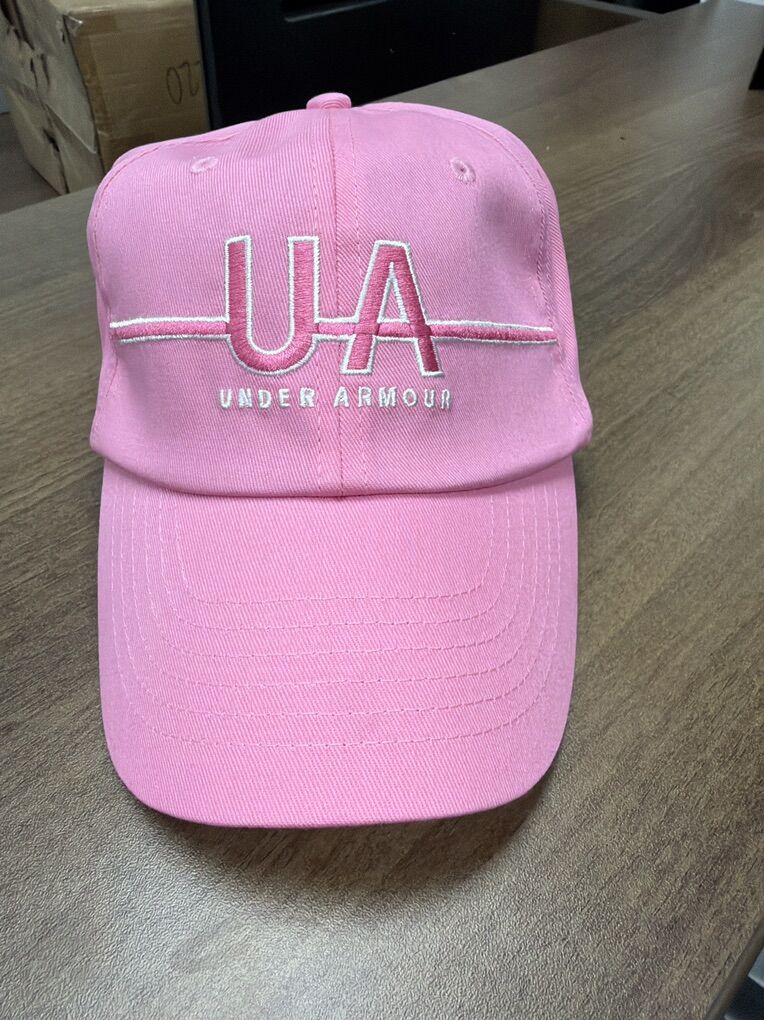 Under Armour Pink Canvas Hat