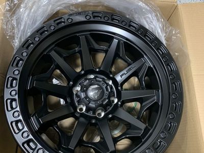 Fuel Covert rims 20 x 10 6 Lug Set Of 4