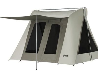 Kodiak canvas flex bow style tents like new read a