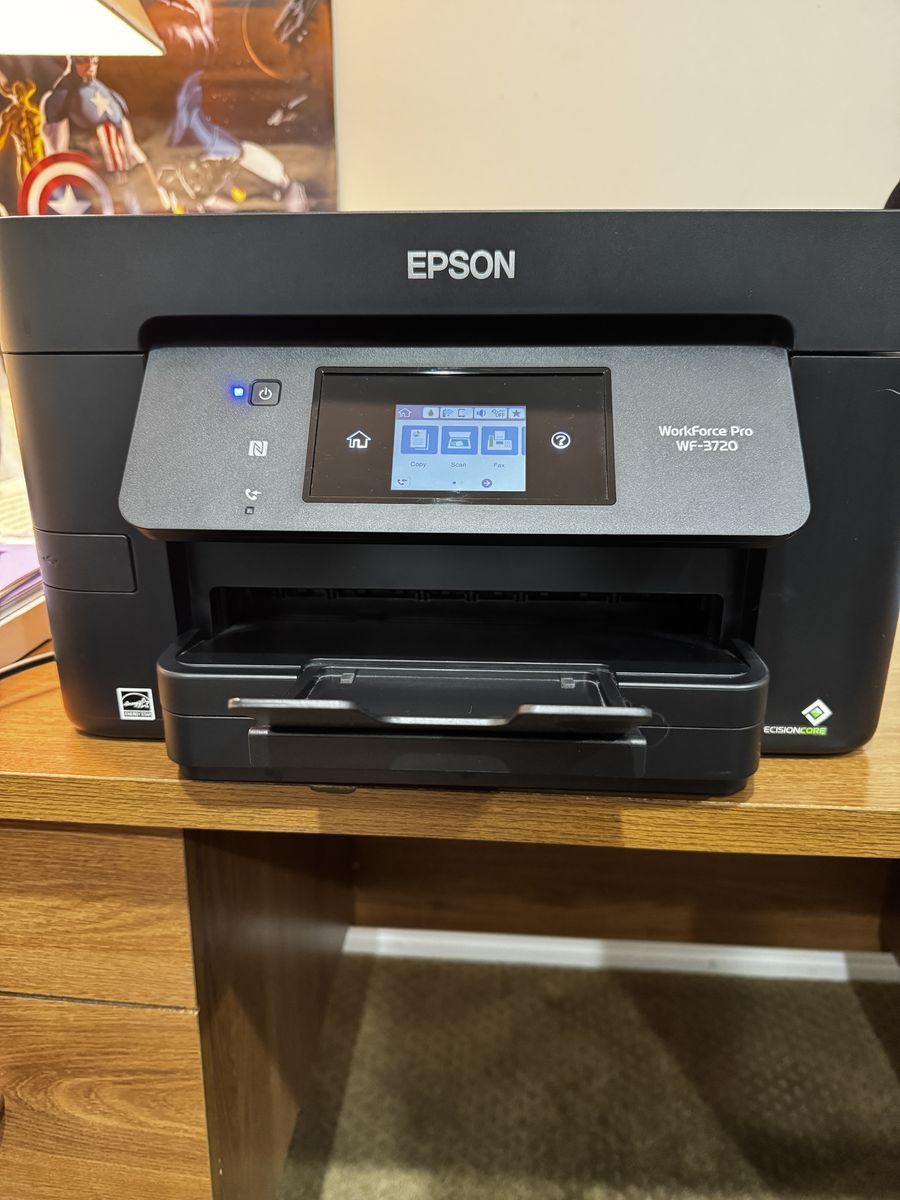 Epson WorkForce Pro WF-3720 – Wireless All-in-One Printer, Works Great