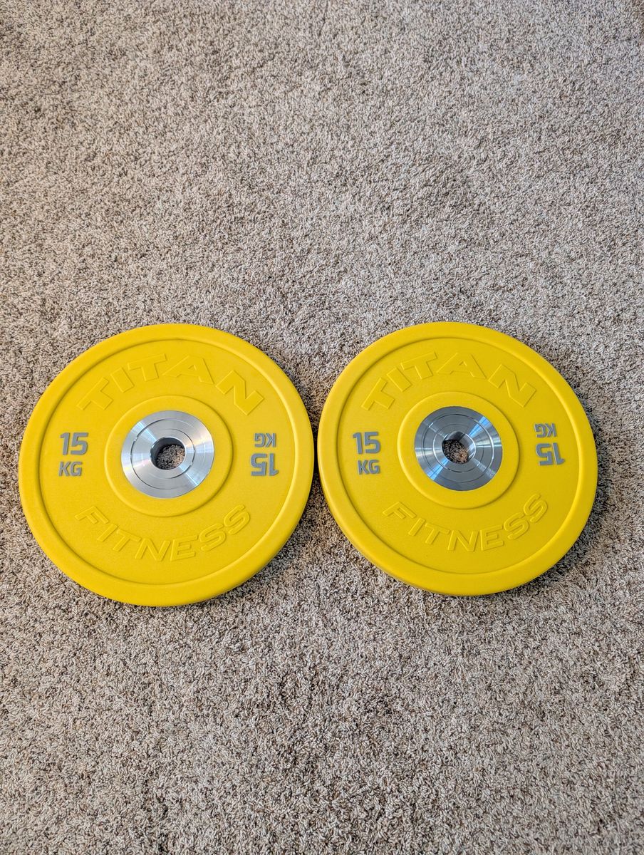 Titan Fitness Urethane Bumper Plates