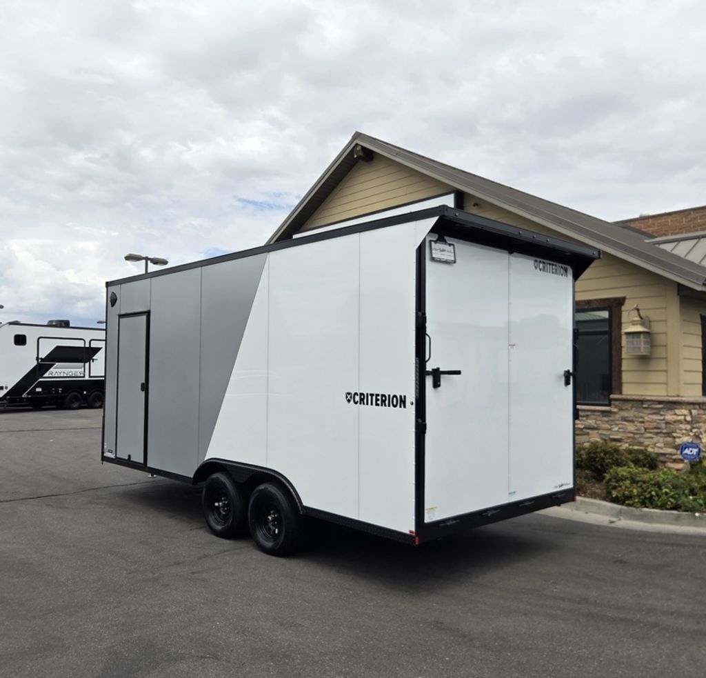 2027 Criterion 8x18 / 8.5x18 .080 Aluminum PolyCor Enclosed Cargo Trailer New