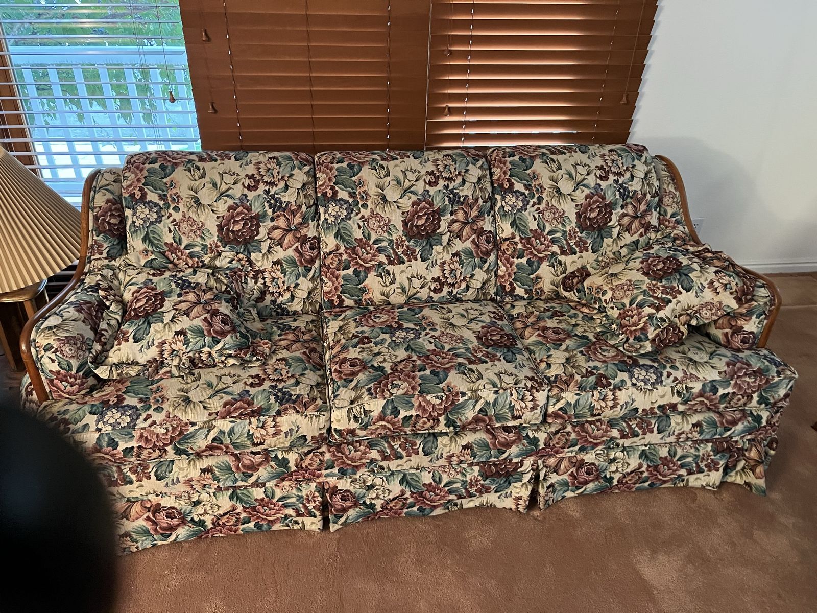 Couch and loveseat