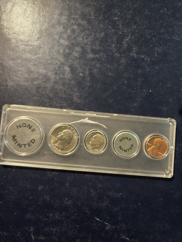 1968 3 Piece Coin Set