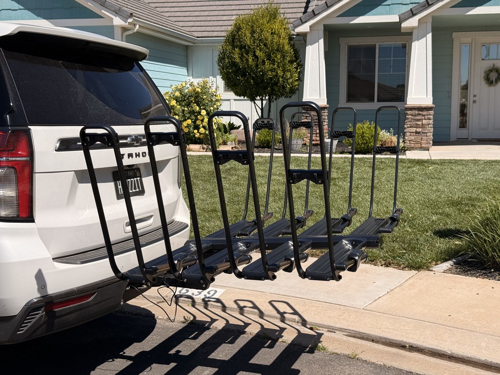 Kuat Piston Pro X 4-Bike Hitch Rack - 2" - Base + Add-On - Lights, Locks