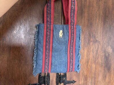 Vintage Disney Store Winnie the Pooh Mini Tote Bag