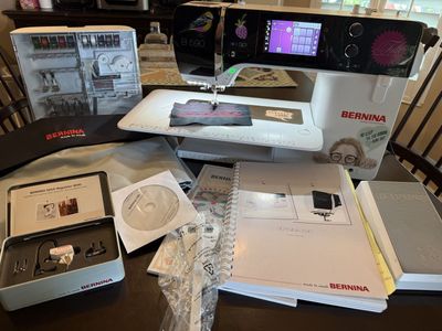 Bernina sewing/embroidery combo machine