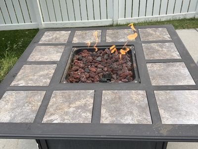 Propane Firepit Square Table