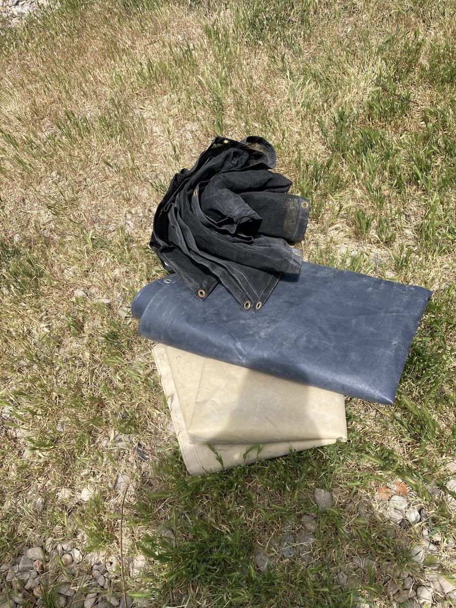 Two Tarps and a Mesh