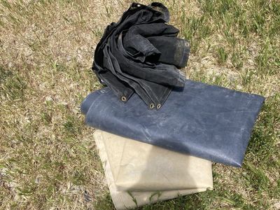 Two Tarps and a Mesh